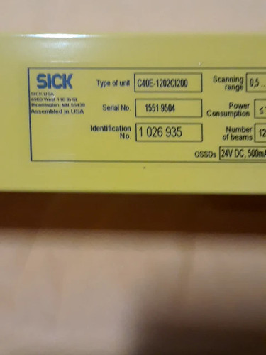 Sick c40e 1202ci200 - c40e-1202ci200, c4000